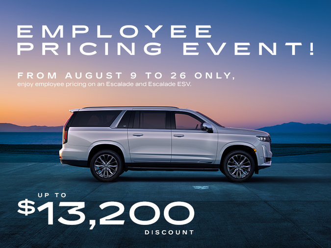 EMPLOYEE PRICING EVENT