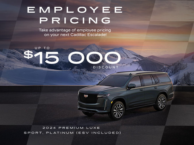 2024 CADILLAC ESCALADE AND ESCALADE