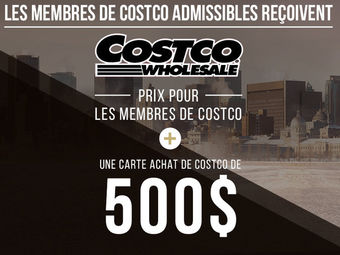 L'offre Costco est de retour!