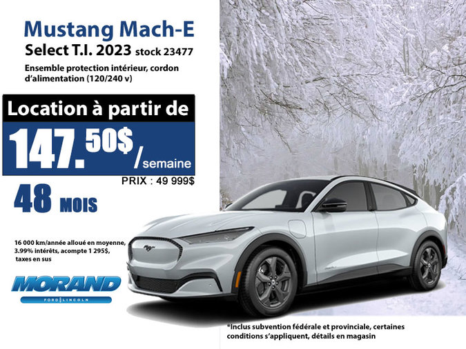 2023 Ford Mach-E Select T.I.