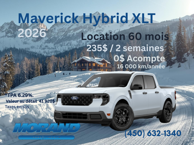 Maverick XLT Hybride 2026
