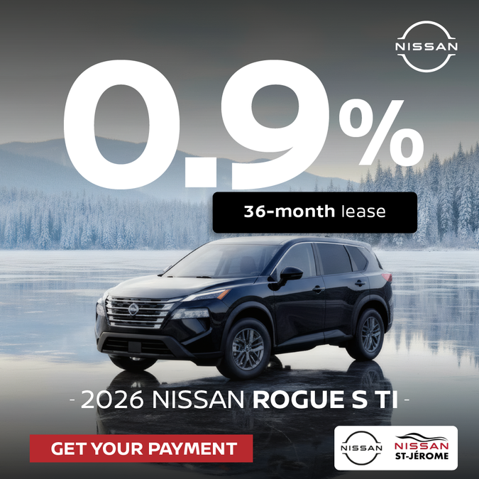 Get the 2026 Rogue S TI Today!