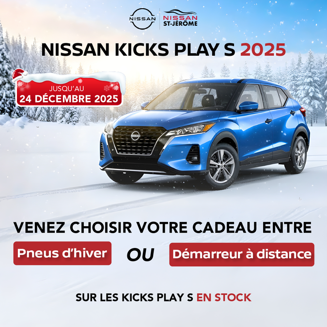 Obtenez le kicks Play S 2025