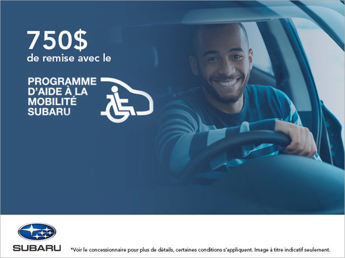 Programme d'aide à la mobilité Subaru