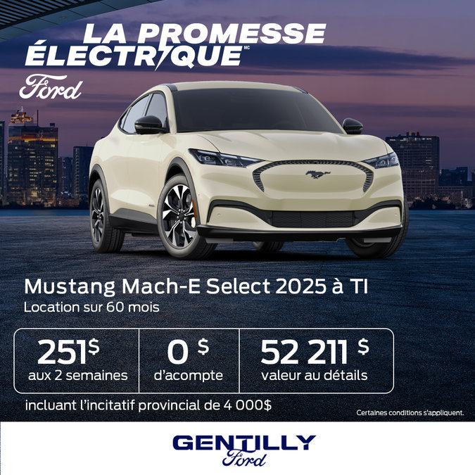 Mach-E 2025 Juillet