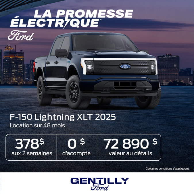 Ford-150 Lightning 2025 Juillet