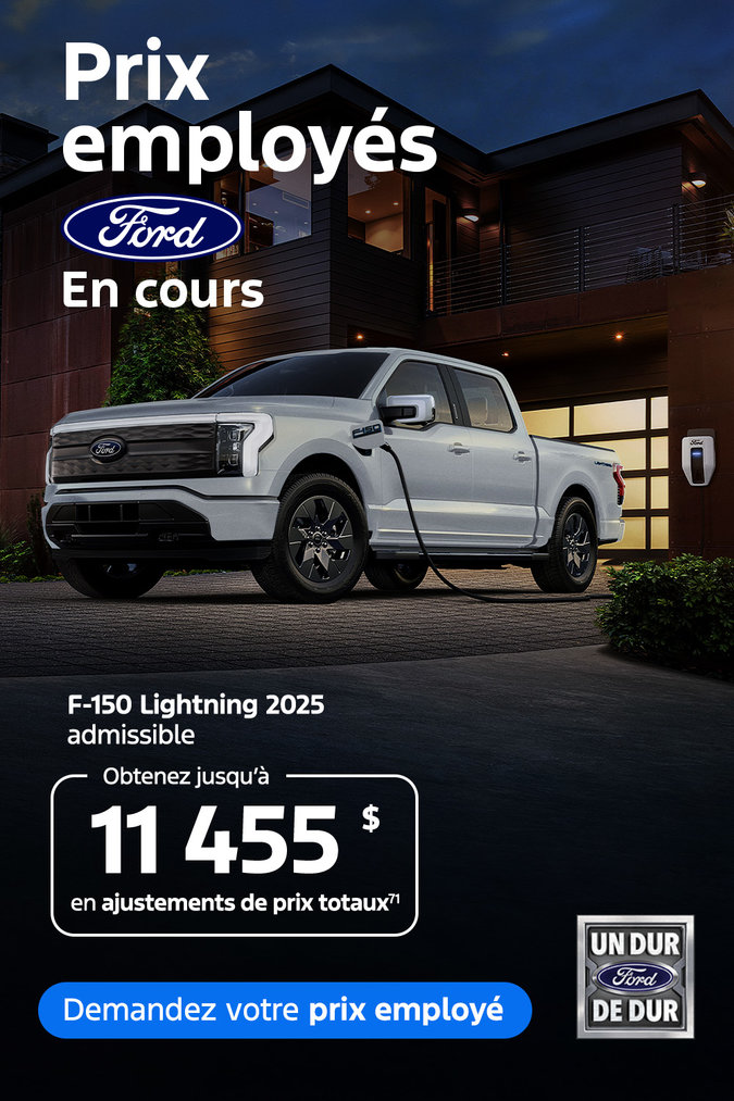 Lightning F-150 Août 2025