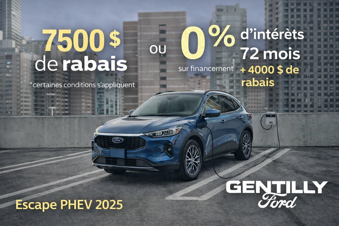 Promotion Janvier - Escape PHEV 2025