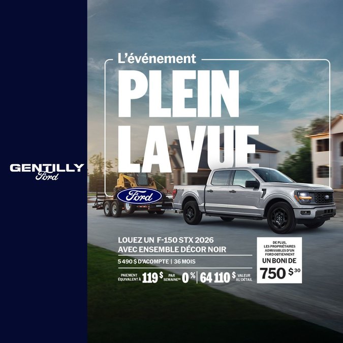 Offre Avril - F-150
