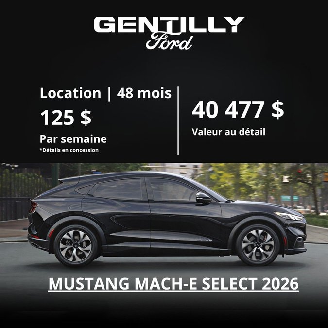 Ford Mustang Mach-E 2026 Promotion Juin