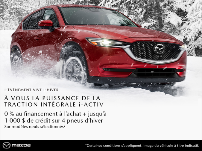 L'événement vive l'hiver Mazda!
