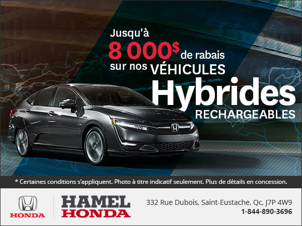 Économisez sur nos véhicules hybrides