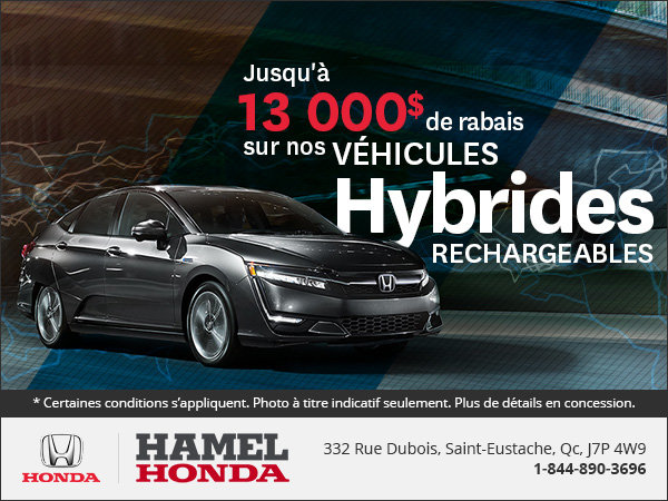 Économisez sur nos véhicules hybrides