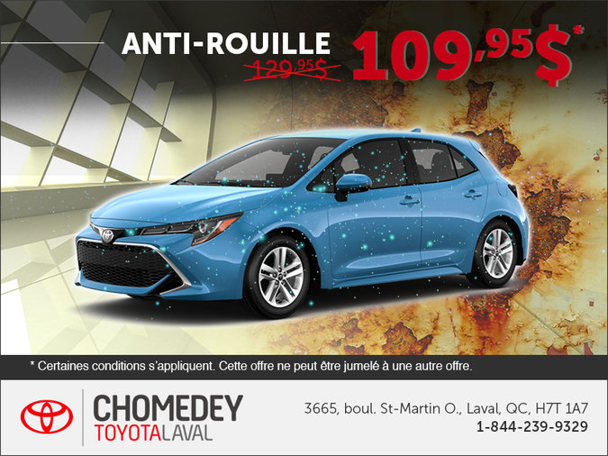 Anti-rouille spécial