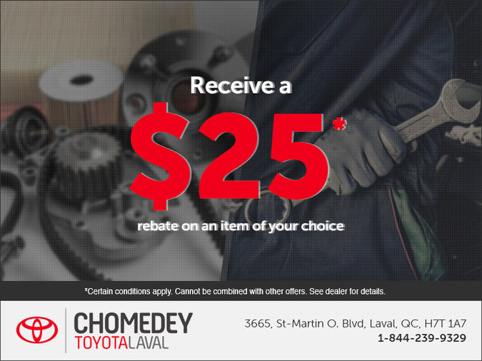 $25 rebate