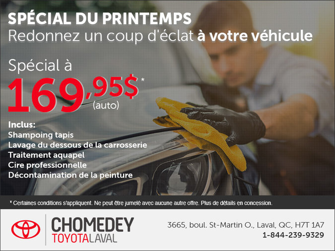 Spécial du printemps