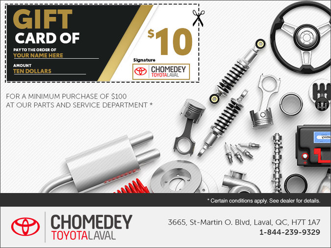 $10 Gift Card
