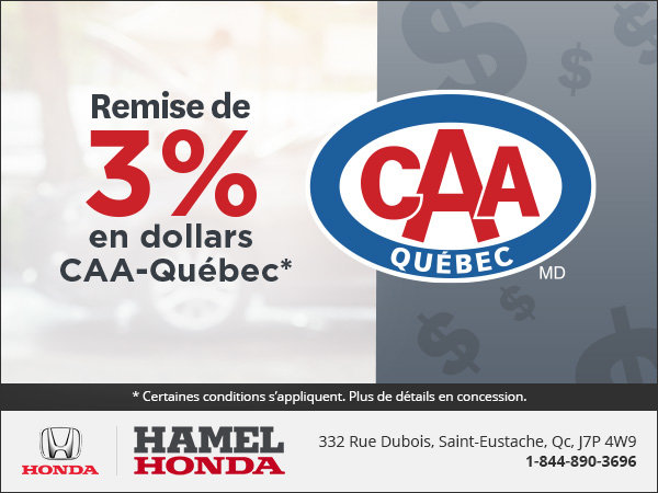 Offre de CCA Québec