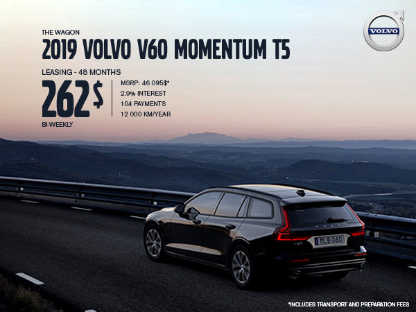 Promotion Volvo V60 - July 2019