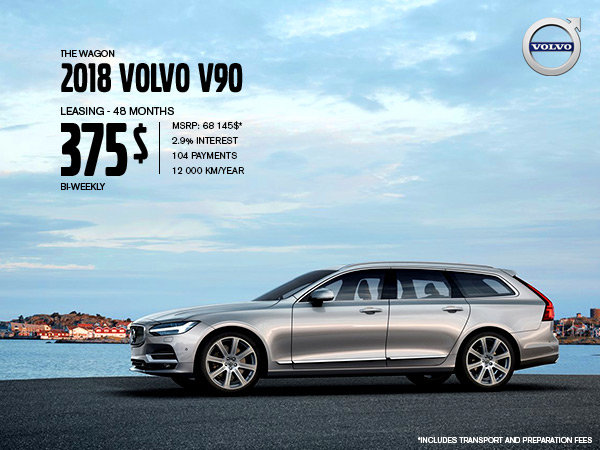 Volvo V90 Promotion - May 2019