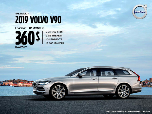 Volvo V90 Promotion - September 2019