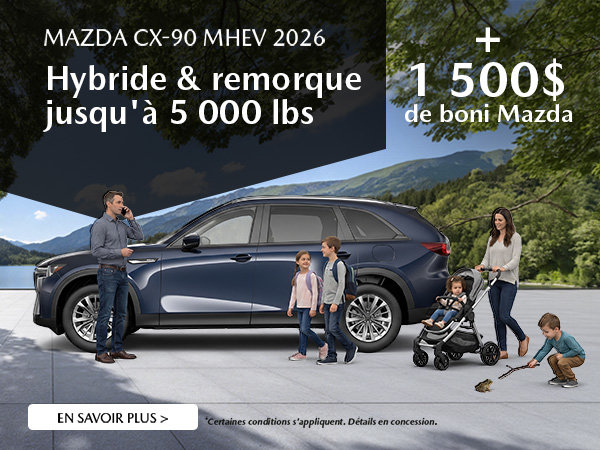 Mazda CX-90 2026 promo