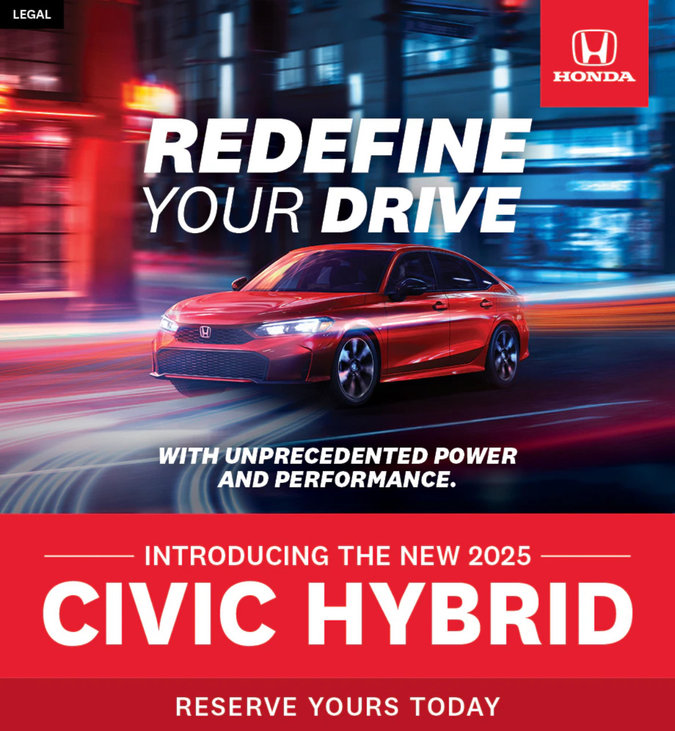 Reserve your 2025 Civic Hybrid