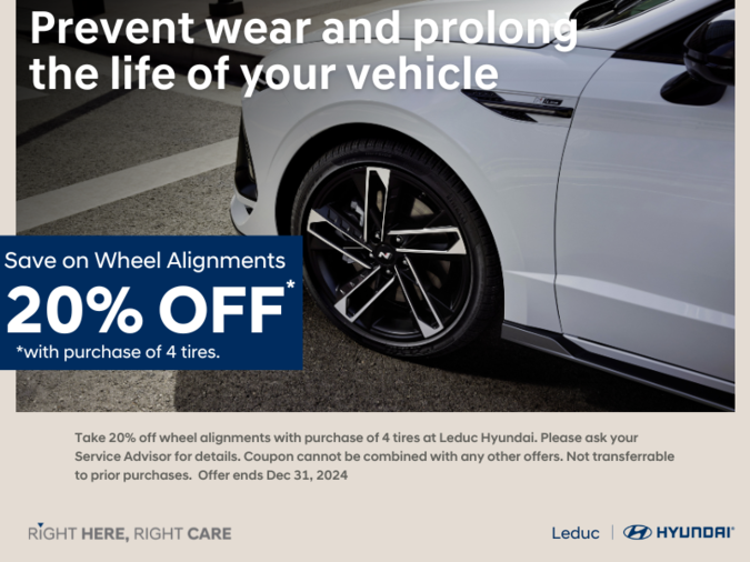 Buy 4 Tires and Get 20% Off Alignment!