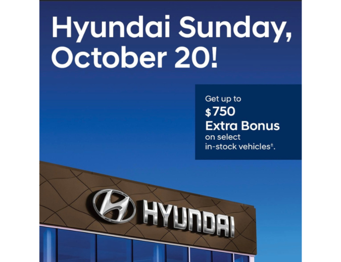 Hyundai Sunday!