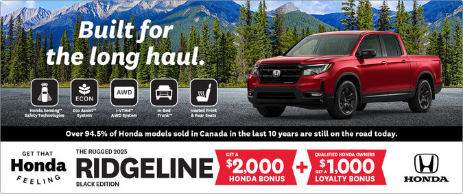 Get the 2025 Honda Ridgeline
