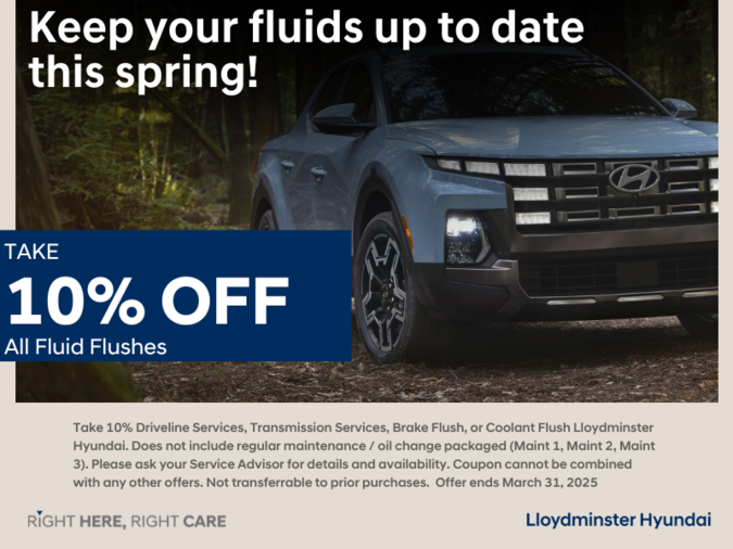 10% Off Fluid Flush Services