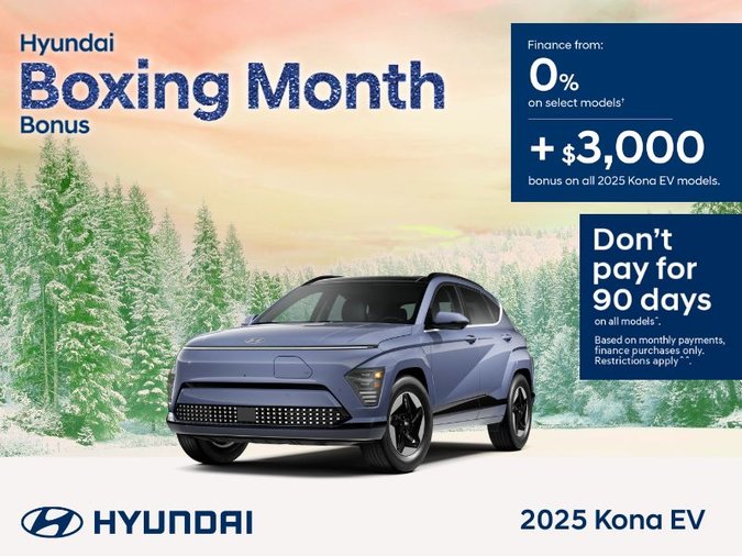 Get the 2025 Kona EV