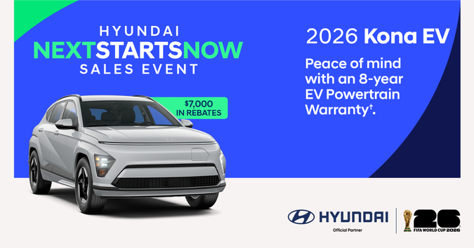 Get the 2026 Kona EV