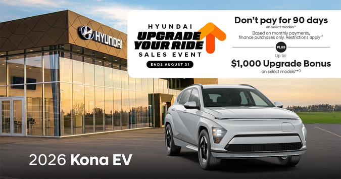 Get the 2026 Kona EV