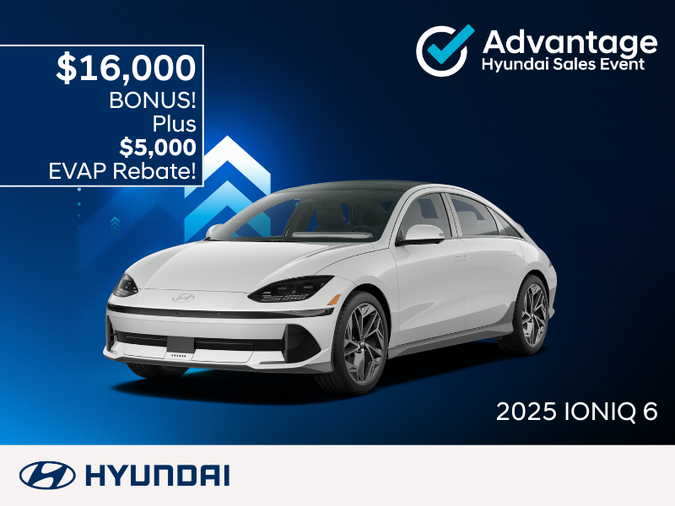 Get the 2025 IONIQ 6