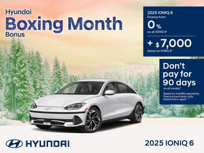 Get the 2025 IONIQ 6