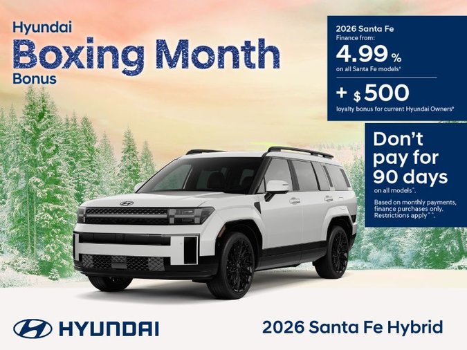 Get the 2026 Santa Fe Hybrid