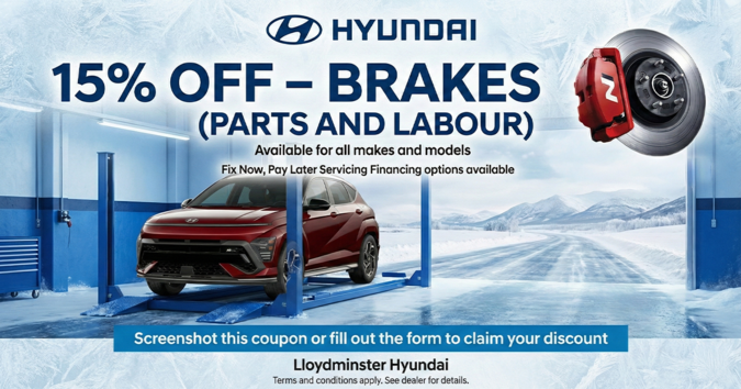 15% Off – Brakes (Parts & Labour)