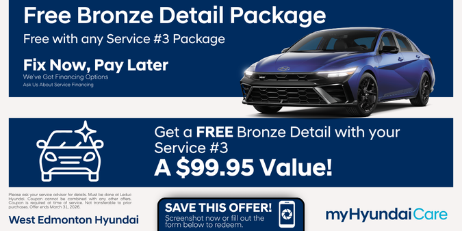 Free Detail with Service #3