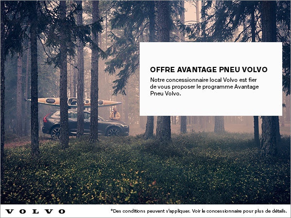 Avantage pneu Volvo