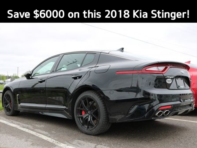 2018 Kia Stinger Offer - K8283