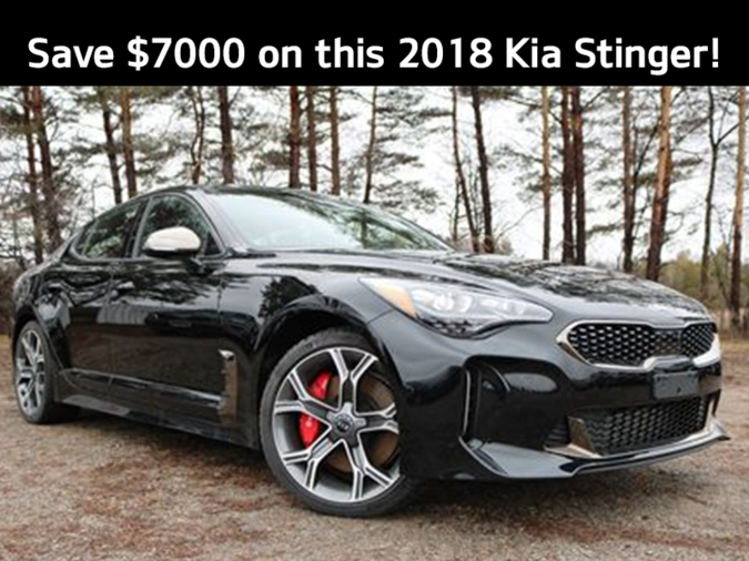 2018 Kia Stinger Offer - K8216
