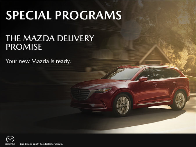 The Mazda Delivery Promise