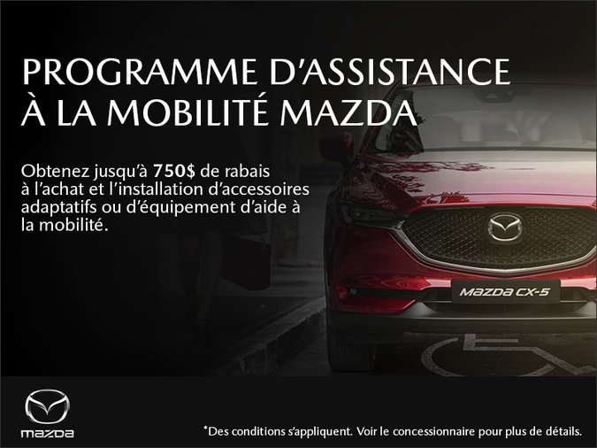 Mazda Gabriel St-Laurent - Programme d'assistance à la mobilité Mazda