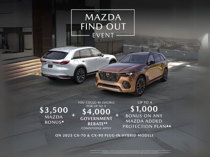 Woodstock Mazda - Mazda Find Out Event - CX-70 & CX-90
