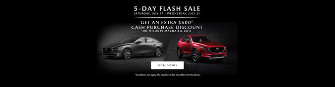 Regina Mazda - Mazda 5 days Flash sale