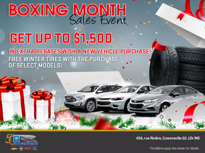 Our Boxing Month Sales Event!