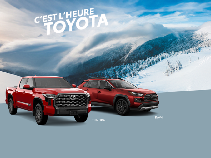 C'est l'heure Toyota!