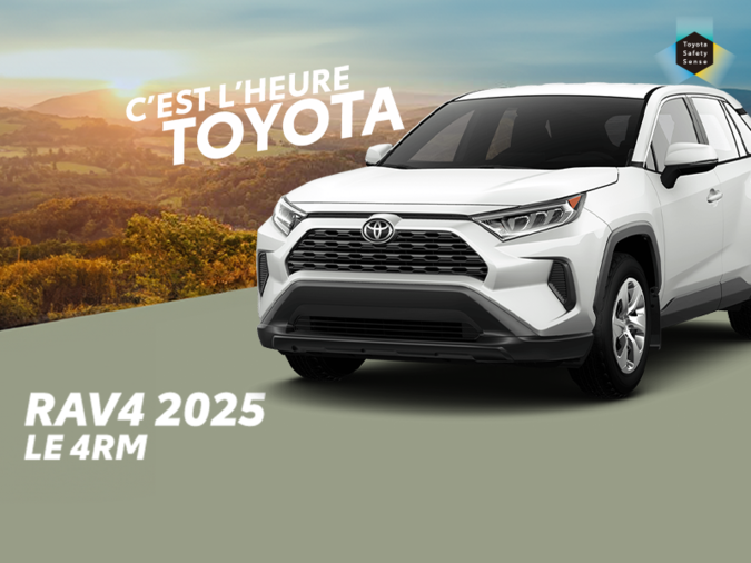 Du Beau Toyota à Thetford Mines 2025 RAV4