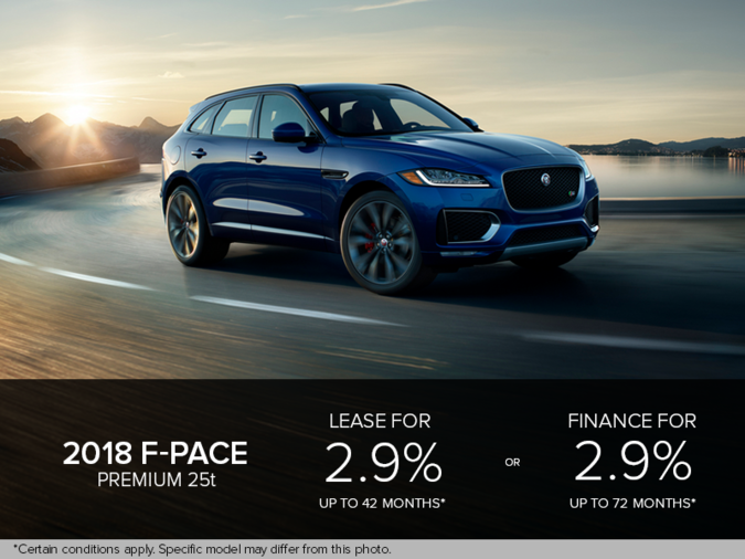 The 2018 F-Pace Premium 25t